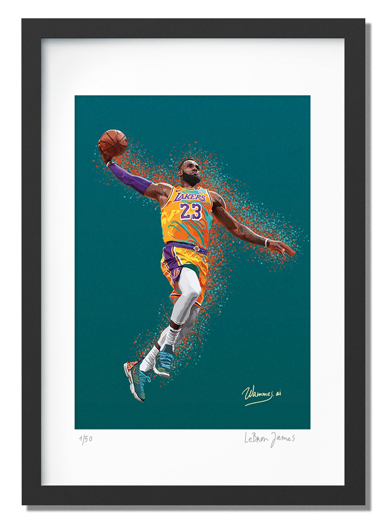 LeBron James x Lakers