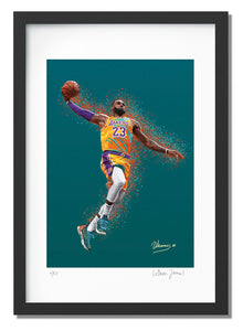 LeBron James x Lakers