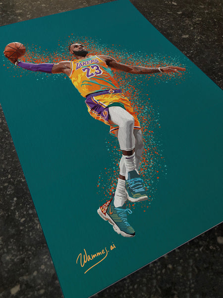 LeBron James x Lakers